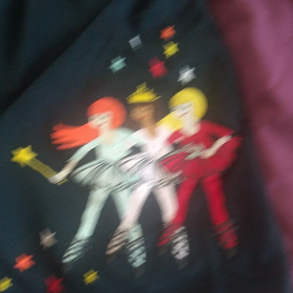 Hanna Andersson Black Dress with Colorful Print - Picture 3 of 8